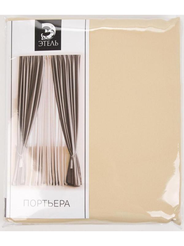 Штора портьерная «Этель» 130×300 см, двусторонний блэкаут