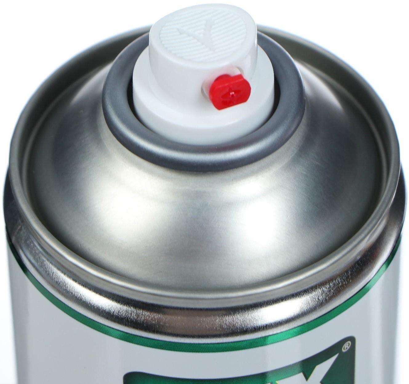 Эмаль металлик универсальная REXTON, хром, аэрозоль, 520 мл