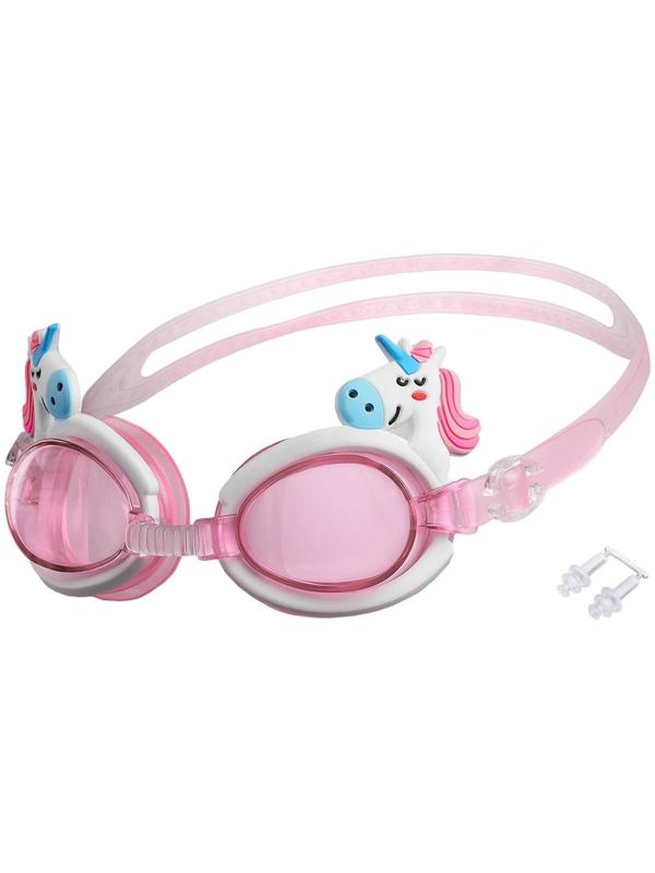 Очки для плавания детские + беруши, в ассортименте