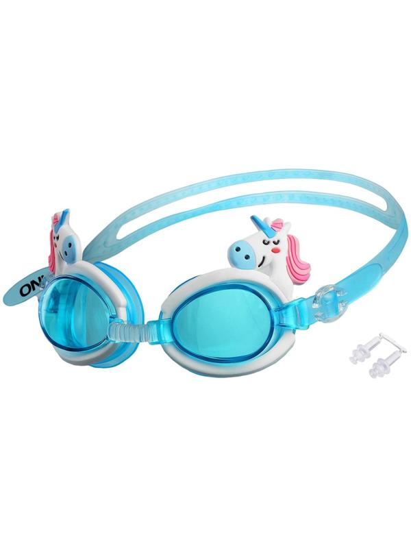 Очки для плавания детские + беруши, в ассортименте