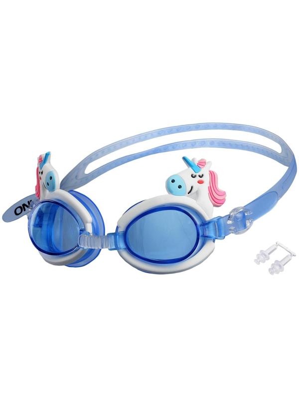 Очки для плавания детские + беруши, в ассортименте