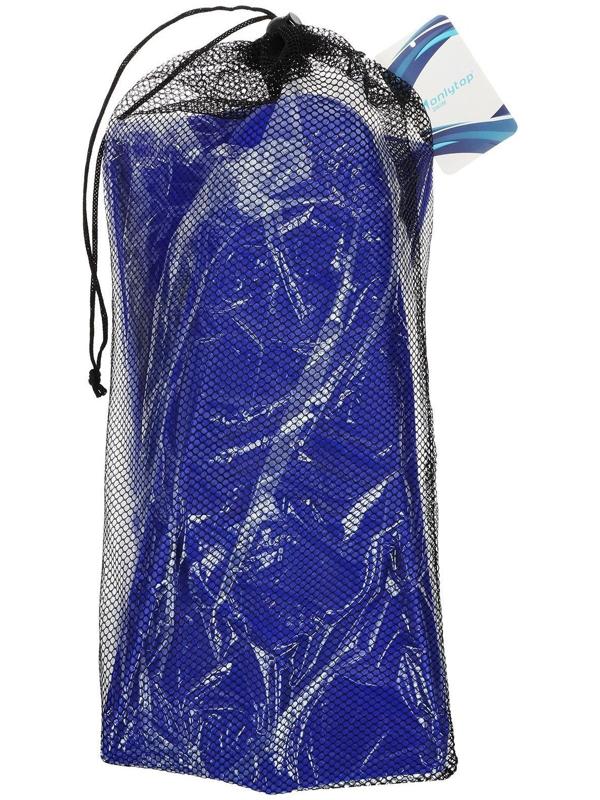 Ласты для плавания размер 36-38, цвет синий