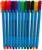 Набор ручек шариковых 12 цветов, корпус треугольный, блистер