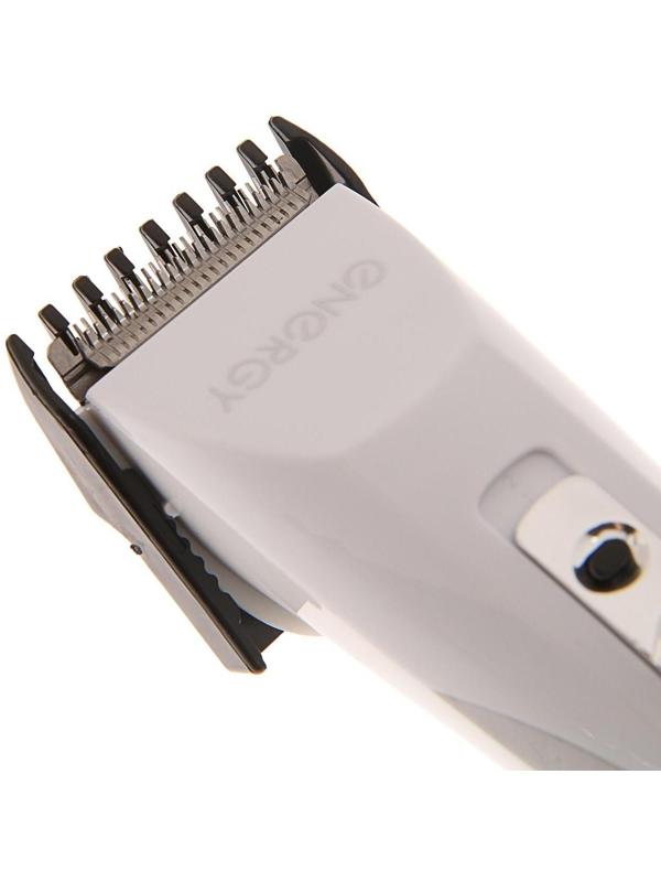 Машинка для стрижки ENERGY EN-737, 3 Вт, АКБ, белая