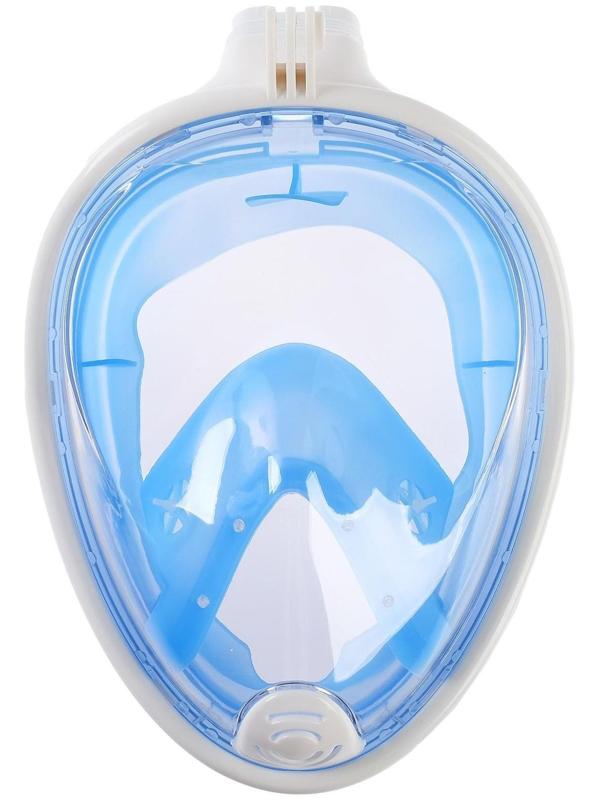 Маска для снорклинга взрослая, маска 19 х 26, трубка 25 см, размер L/XL, цвет синий