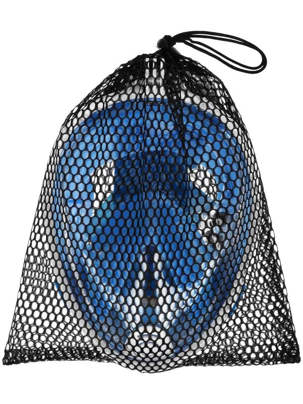 Маска для снорклинга взрослая, маска 19 х 26, трубка 25 см, размер L/XL, цвет синий