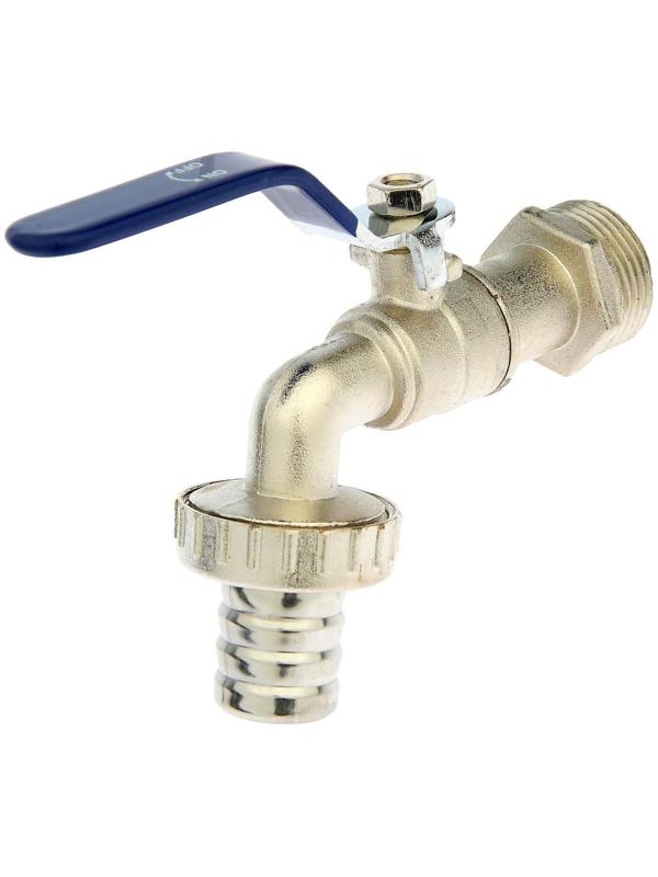 Кран водоразборный со штуцером, 3/4