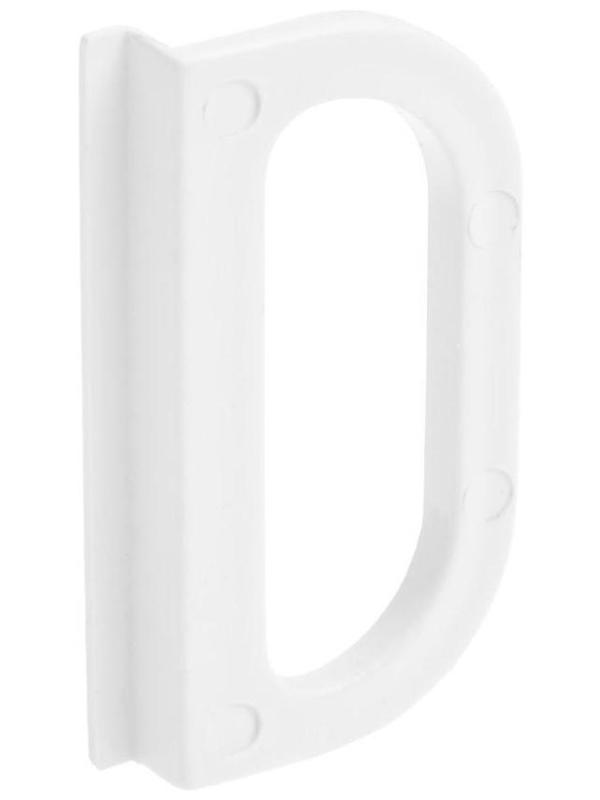 Ручка для москитной сетки, пластиковая белая, 250 шт