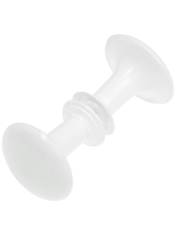 Ручка кнопка пластиковая РК1-7, белая