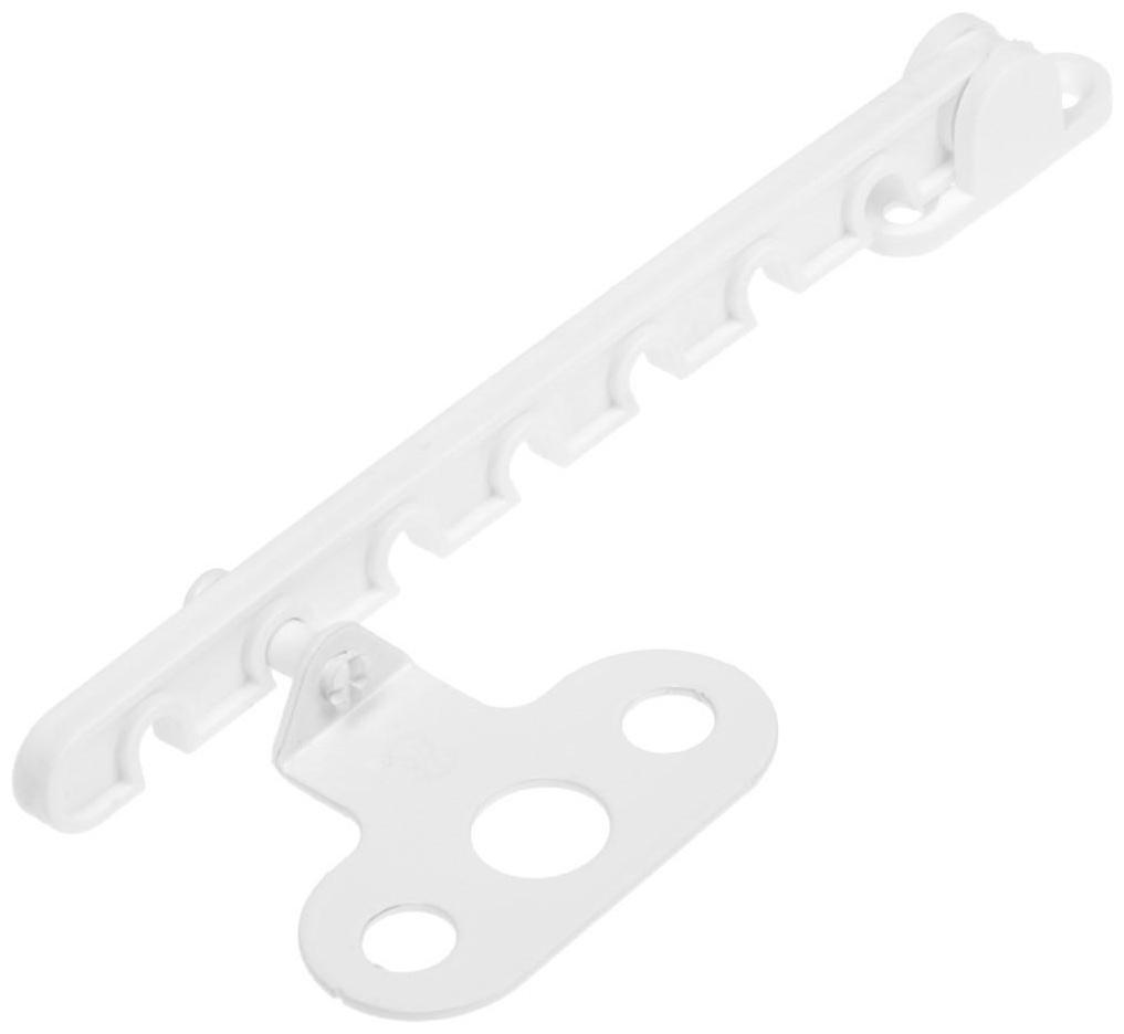 Ограничитель открывания окна пластиковый, L=165, белый  50 шт