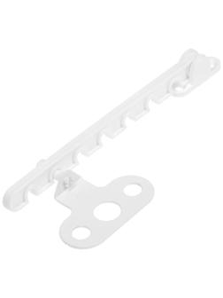 Ограничитель открывания окна пластиковый, L=165, белый  50 шт