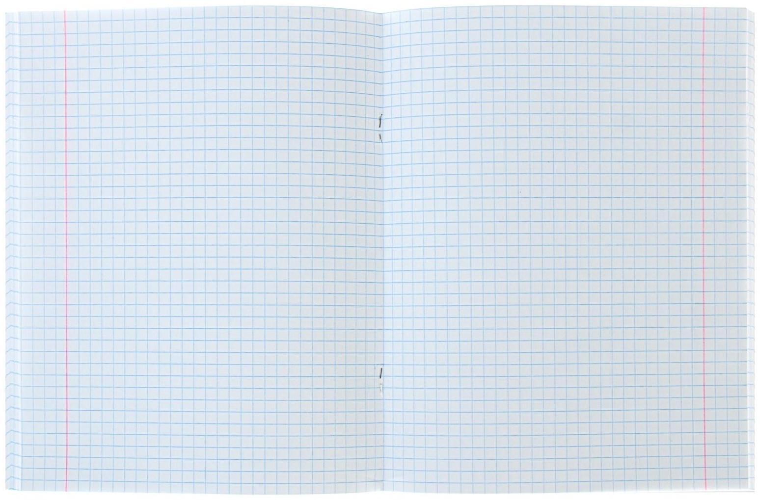 Тетрадь 80 листов, в клетку, New art, картонная обложка / Микс 1 шт.