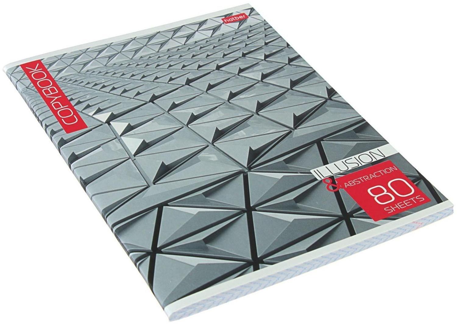 Тетрадь 80 листов, в клетку, New art, картонная обложка / Микс 1 шт.