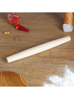 Скалка бочонок, берёза, 35×3,5 см