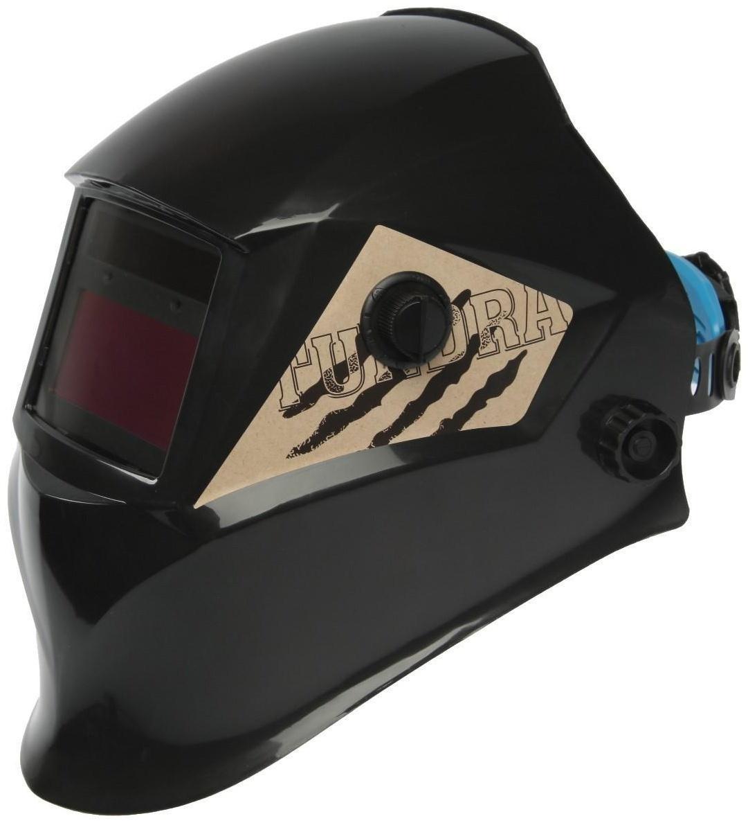 Маска сварщика ТУНДРА Pro Ф5, хамелеон, 93х43 мм, DIN 9-13, внешняя регулировка, Li п/п, HPP