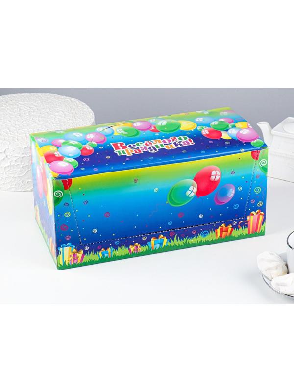 Шоу-бокс со свечами для торта цифры 