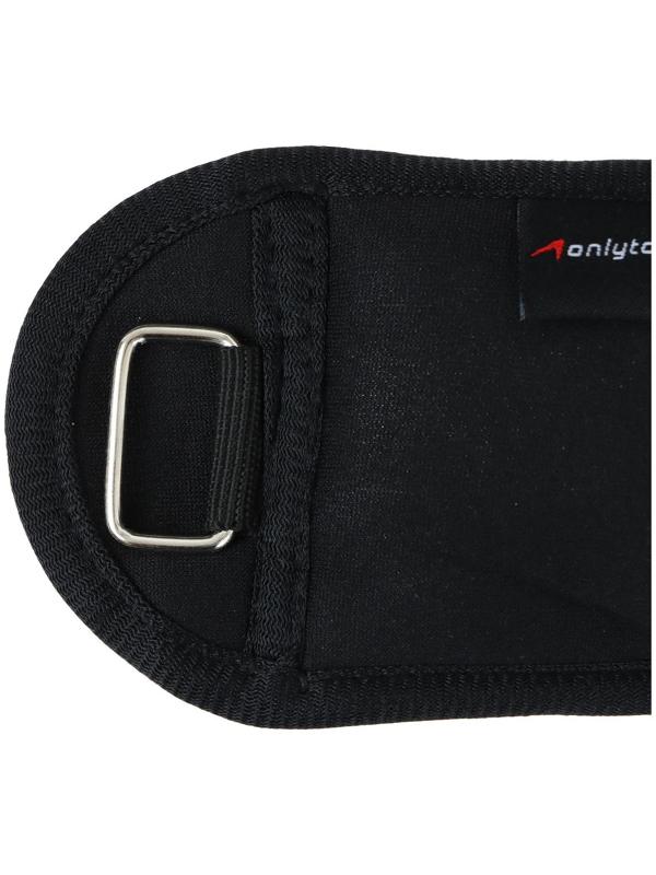 Утяжелители на запястье 2 х 200 гр (вес пары 400 гр), цвет черный