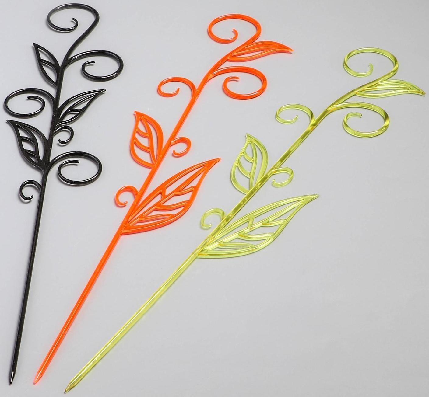 Держатель для орхидеи, h=60, цвет МИКС