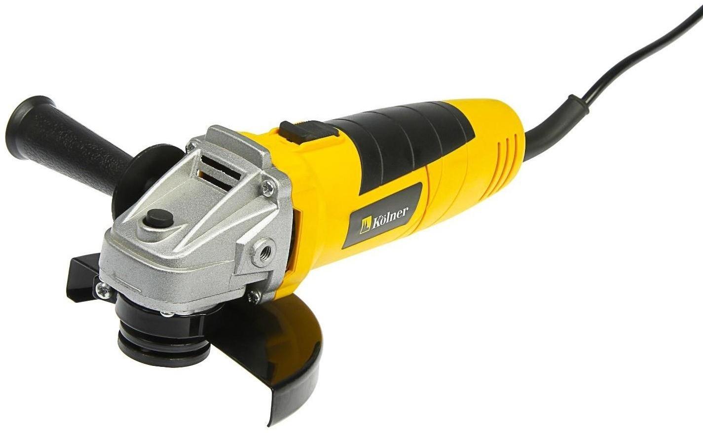 Угловая шлифмашина Kolner KAG 125/750, 750Вт, 12000 об/мин, диск 125х22,2 мм