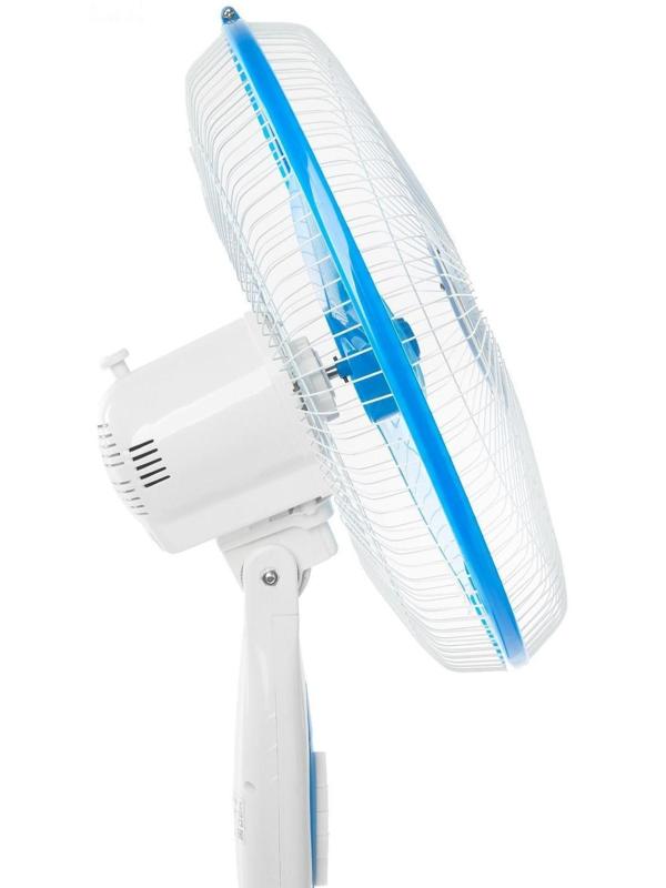 Вентилятор Luazon LOF-01, напольный, 40 - 45 Вт, 3 режима, бело-синий