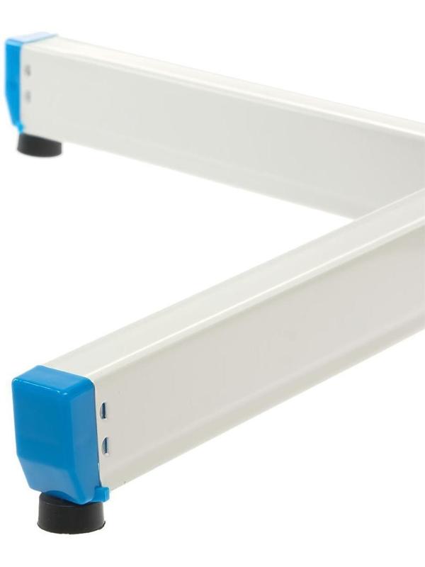 Вентилятор Luazon LOF-01, напольный, 40 - 45 Вт, 3 режима, бело-синий