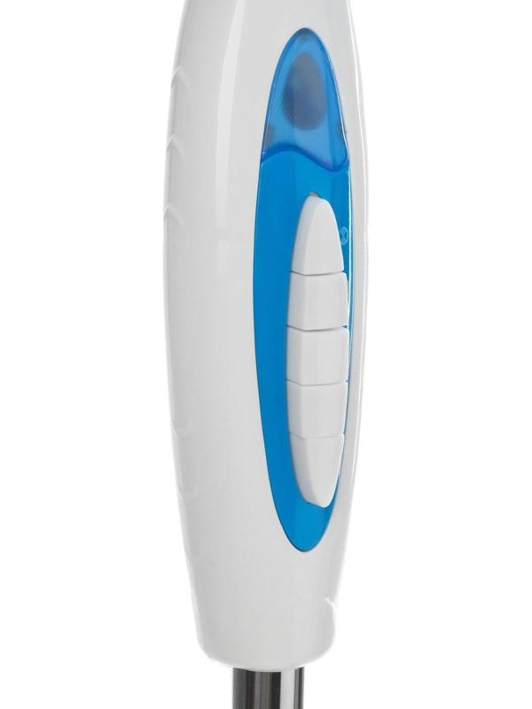 Вентилятор Luazon LOF-01, напольный, 40 - 45 Вт, 3 режима, бело-синий