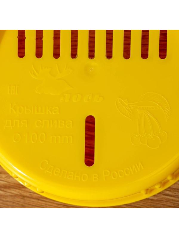 Крышкa сливнaя, ТО-100 мм, цвет микс, 1 шт., 4361282