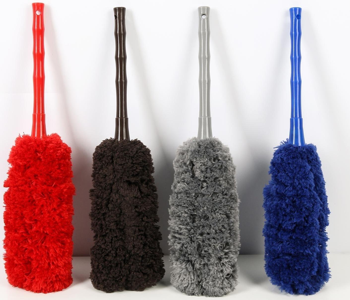 Щётка для удаления пыли «Антистатик», 58 см, микрофибра, цвет МИКС