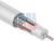 Кабель телевизионный REXANT RG-6U, бухта 100 м, 75 Ом, CCS/Al/Al, 32%, белый