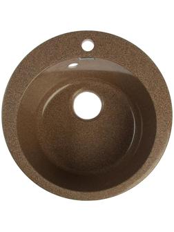 Мойка кухонная из камня MARRBAXX Виктори Z30Q9, d=475мм, терракотовая