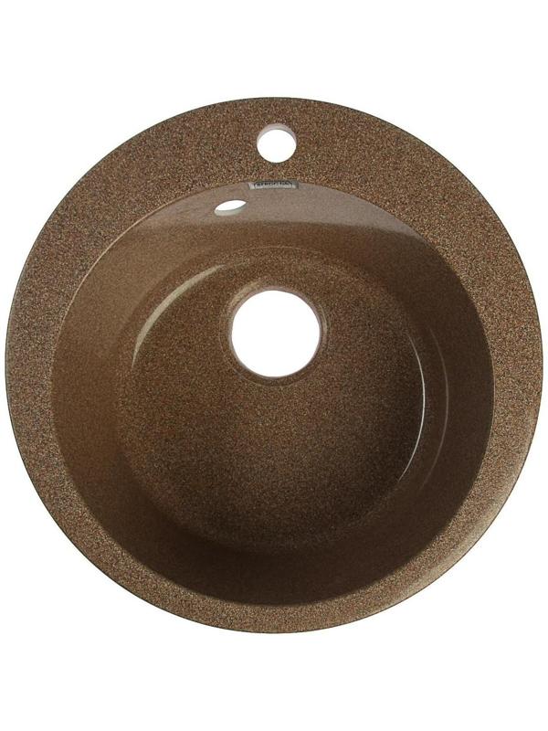 Мойка кухонная из камня MARRBAXX Виктори Z30Q9, d=475мм, терракотовая