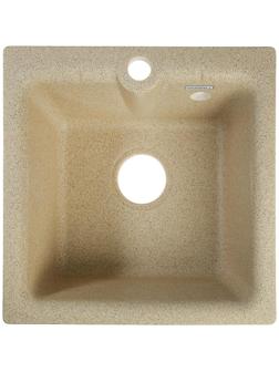 Мойка кухонная из камня GRANMILL 18, 420х420х200 мм, песочная