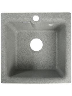 Мойка кухонная из камня GRANMILL 18, 420х420х200 мм, темно-серая