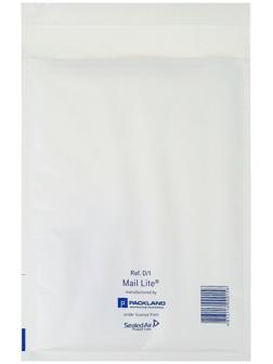 Крафт-конверт с воздушно-пузырьковой плёнкой Mail Lite, 18х26 см, белый