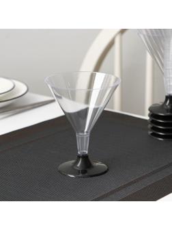 Бокал одноразовый для мартини «Бокалисто», 100 мл, 6 шт/уп, цвет прозрачный