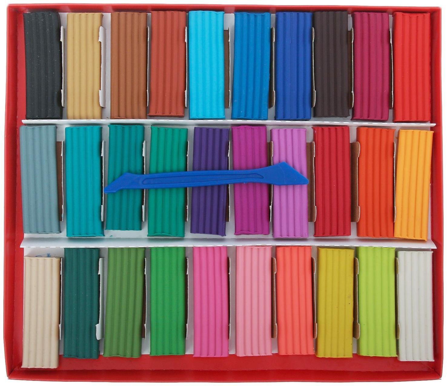 Пластилин 30 цветов 600 г, 