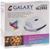 Электровафельница Galaxy GL 2952, 850 Вт, орешки, антипригарное покрытие, белая
