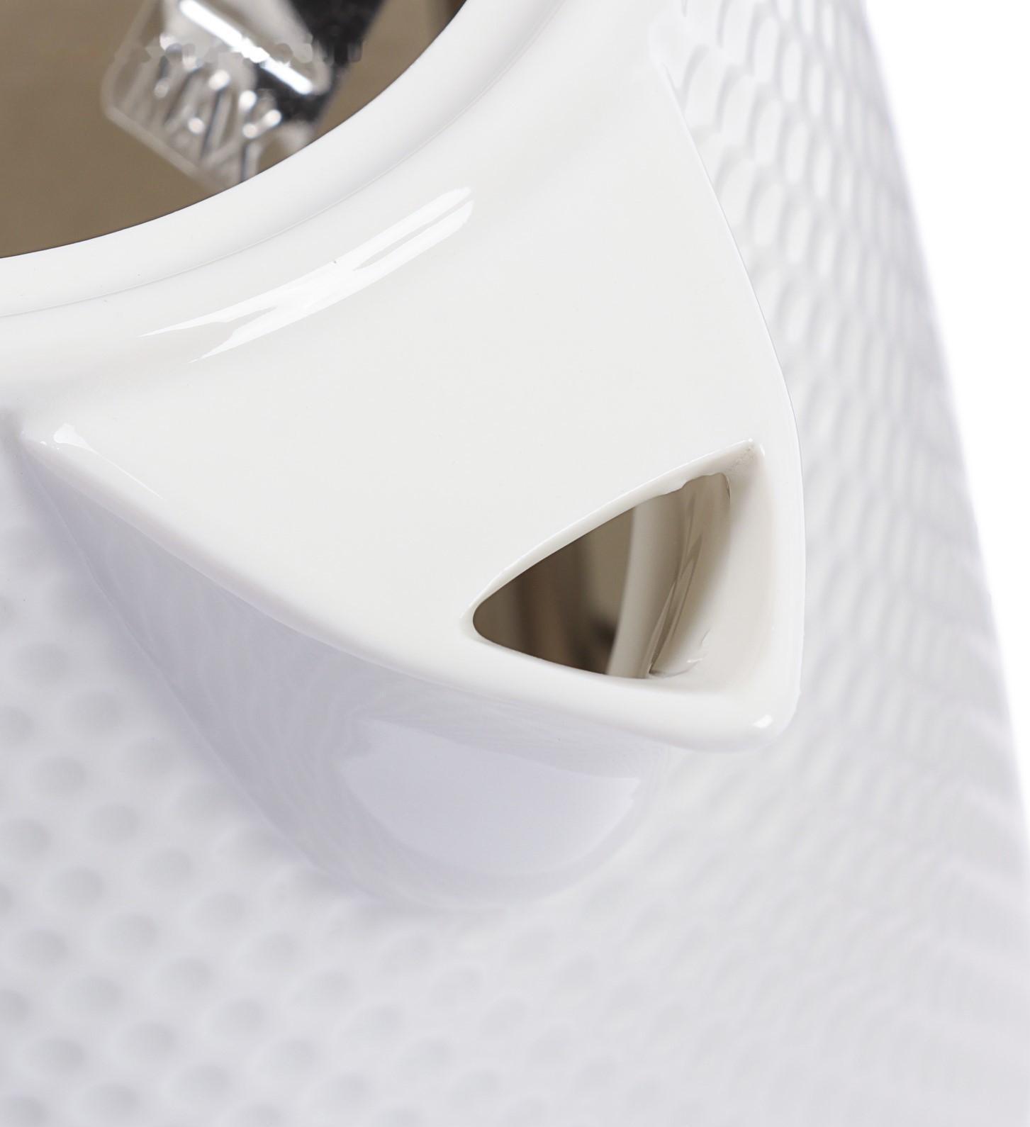 Чайник электрический Galaxy GL 0507, керамика, 1.8 л, 1400 Вт, автоотключение, белый