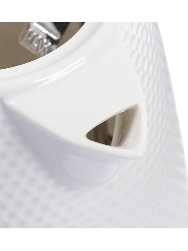 Чайник электрический Galaxy GL 0507, керамика, 1.8 л, 1400 Вт, автоотключение, белый