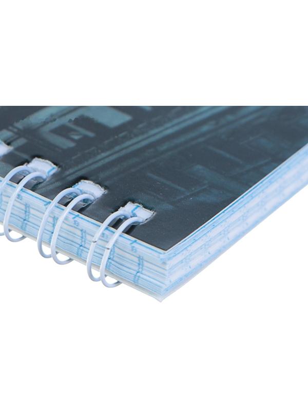 Тетрадь 80 листов в клетку на гребне 