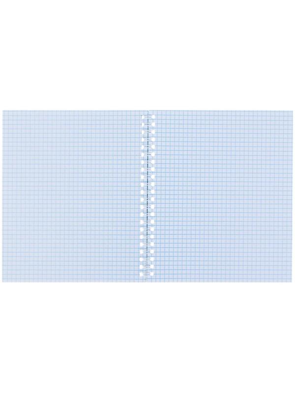 Тетрадь 80 листов в клетку на гребне 