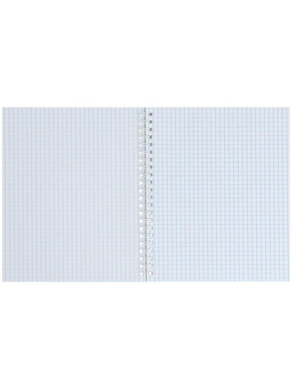 Тетрадь 80 листов в клетку на гребне 