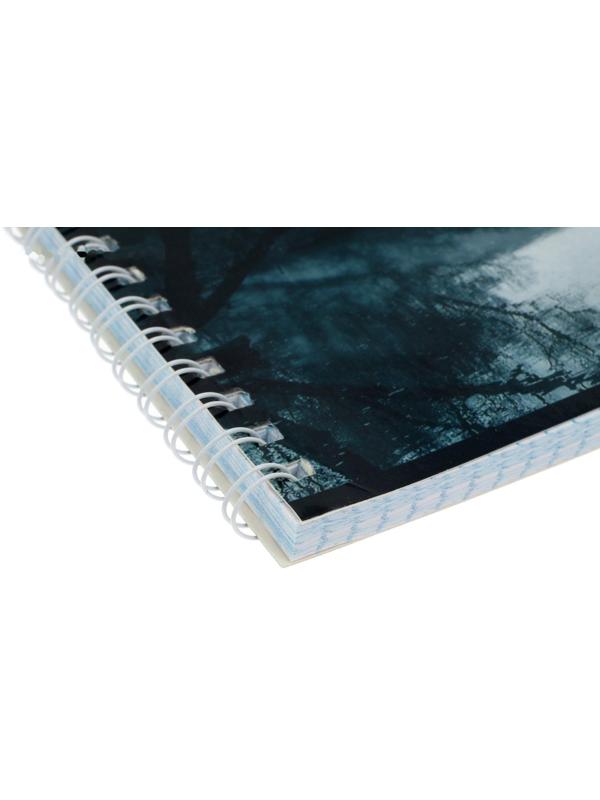 Тетрадь 80 листов в клетку на гребне 