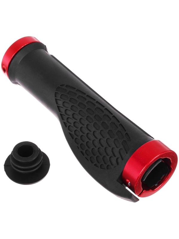 Грипсы 130 мм, Dream Bike, lock on 2 шт., посадочный диаметр 22,2 мм, цвет красный