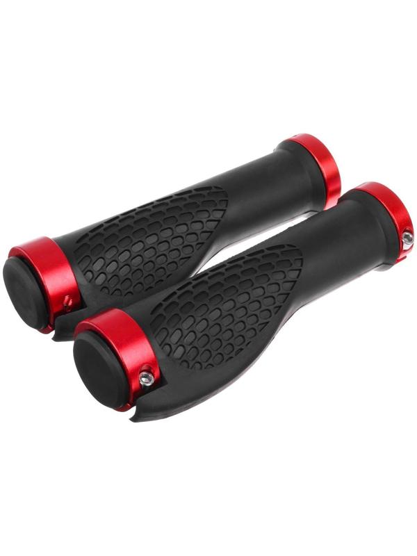 Грипсы 130 мм, Dream Bike, lock on 2 шт., посадочный диаметр 22,2 мм, цвет красный
