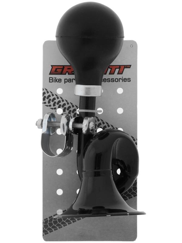 Клаксон изогнутый Graffiti, цвет чёрный