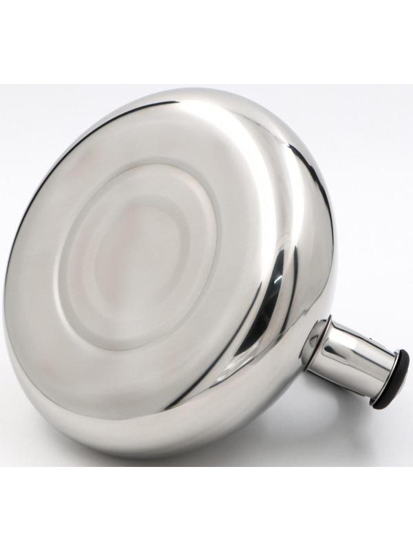 Чайник со свистком из нержавеющей стали Доляна «Блеск», 2,8 л