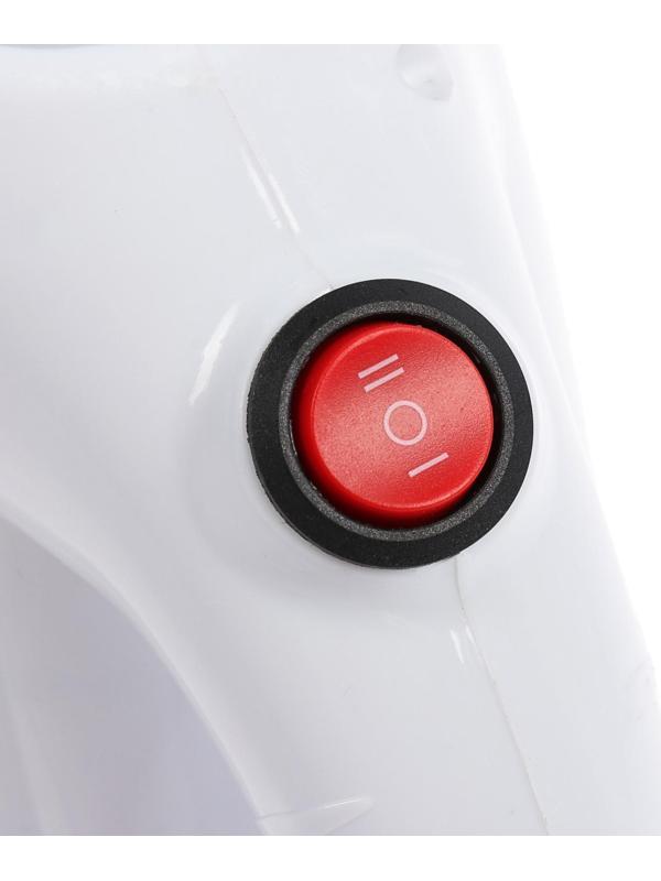 Отпариватель Luazon LO-13, ручной, 350 мл, 2 режима работы 400/800 Вт, 220 В, белый