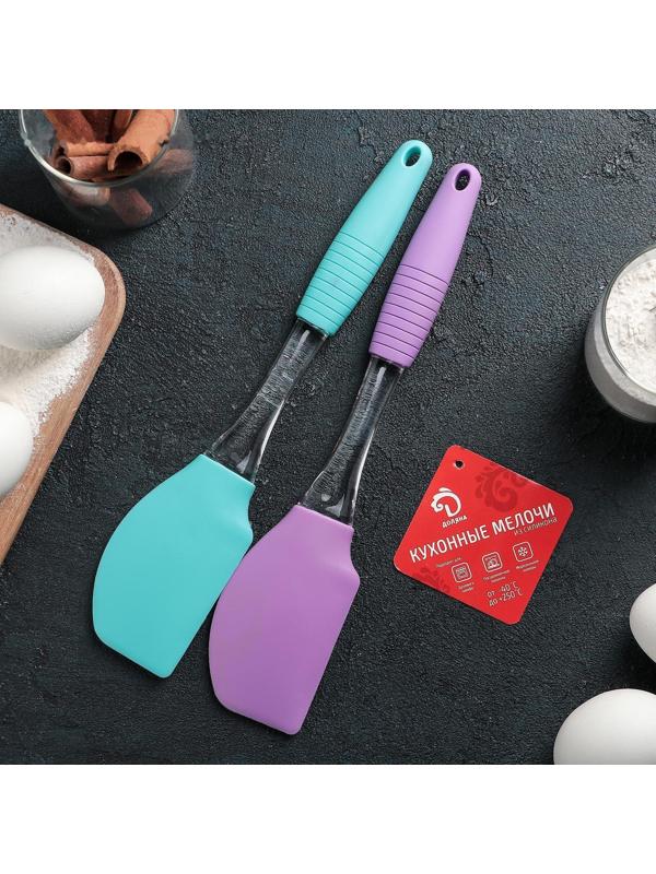 Лопатка Доляна «Про», 25,5 см, цвет МИКС