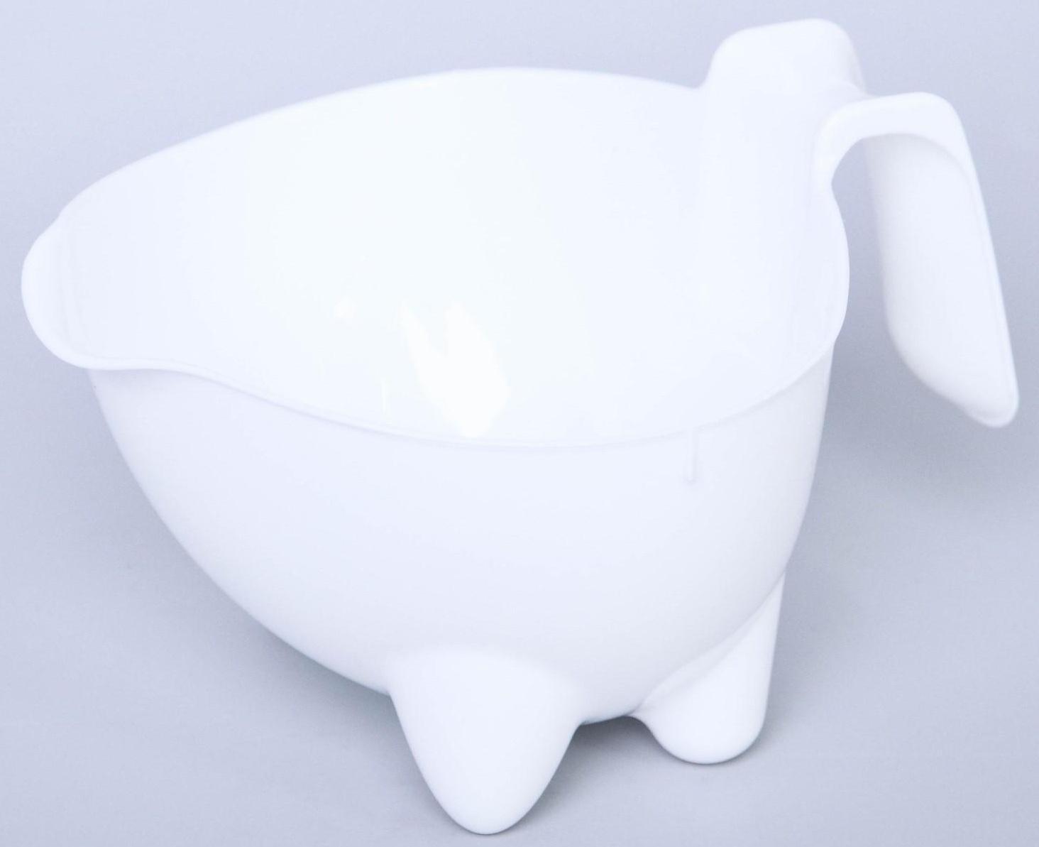 Ванночка «Буль-Буль», со сливом, цвет белый, ковш МИКС